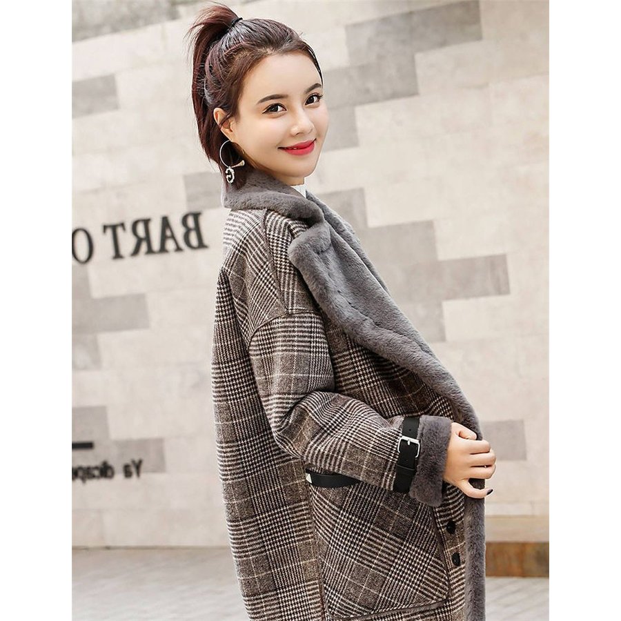 秋冬 裏起毛 アウター コート レディース チェスターコート ボアコート ロングコート トレンチコー