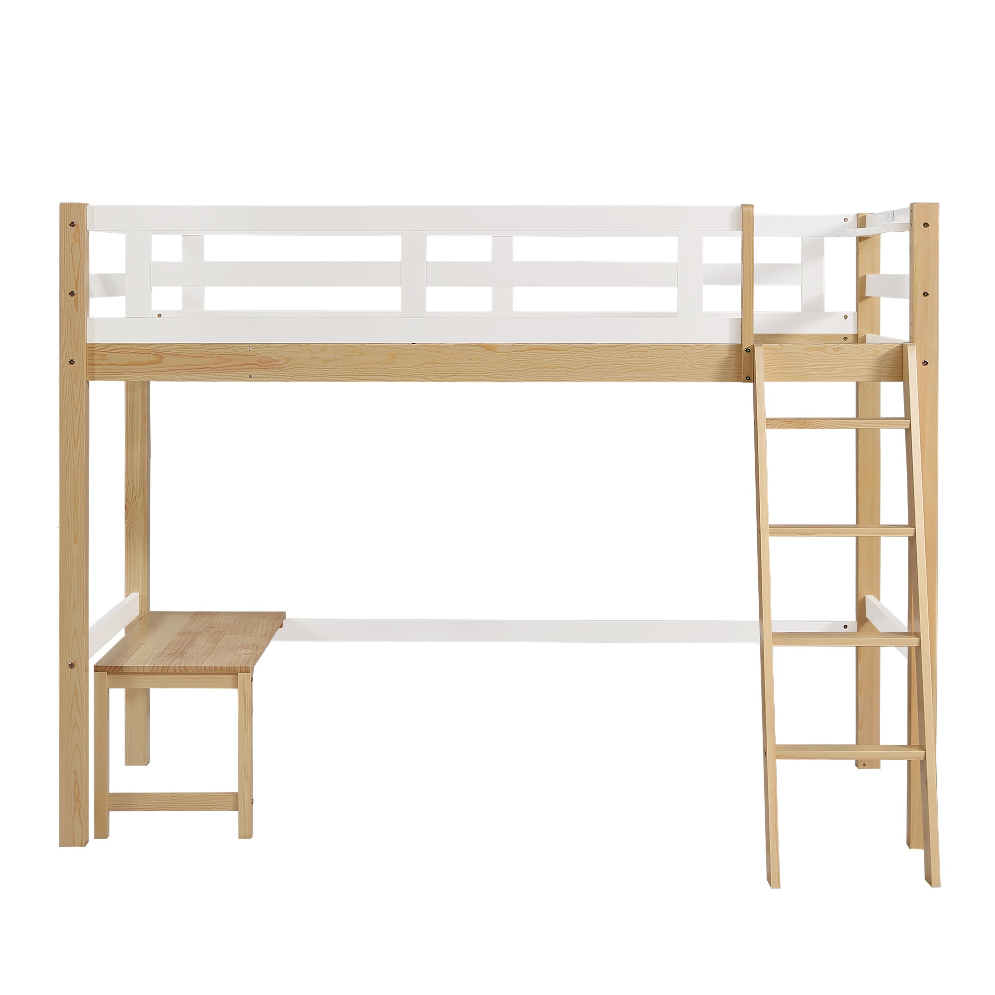 184ロフトベッド シングル コンセント付き はしご ミドルタイプ 高さ150cm ローデスク付き 子供部屋 ベッド シングル パイプベッド 184ロフトベッド シングル コンセント付き はしご ミドルタイプ 高さ150cm ローデスク付き 子供部屋 ベッド シングル パイプベッド