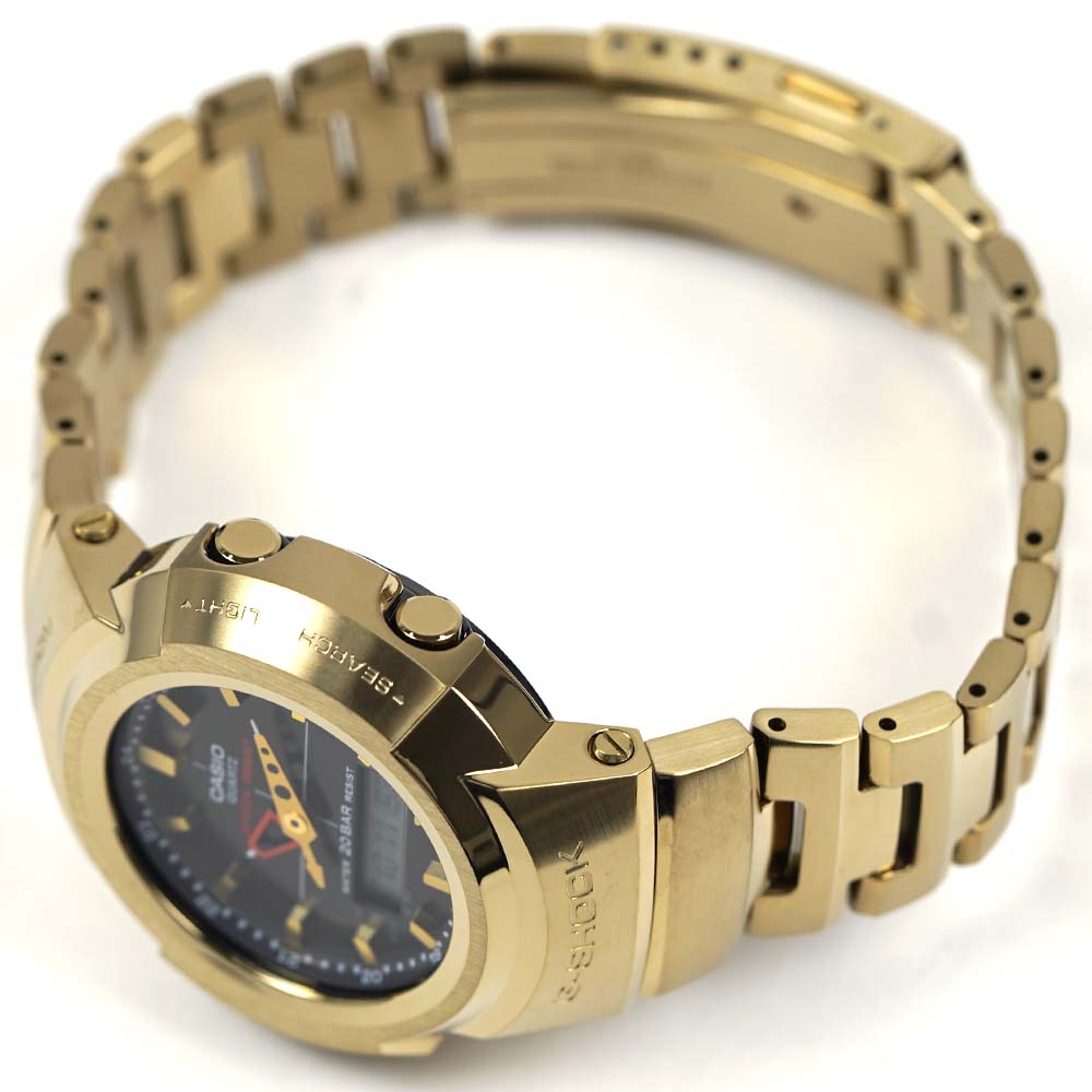 Gショック カシオ 腕時計 G-SHOCK CASIO メンズ 電波 ソーラー アナデジ ゴールド AWM-500GD-9A Gショック カシオ 腕時計 G-SHOCK CASIO メンズ 電波 ソーラー アナデジ ゴールド AWM-500GD-9A