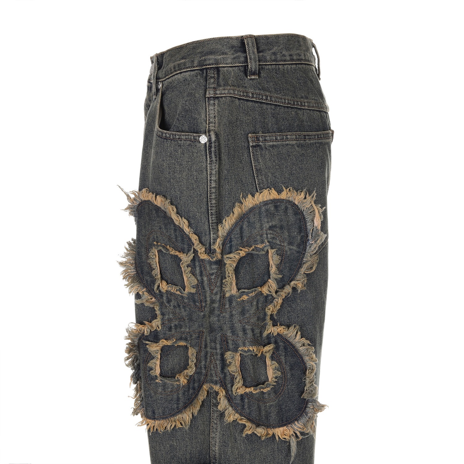パンツ Surgery clover logo patch jeans SURGERY（サージェリー）の「SURGERY/サージェリー Clover Logo