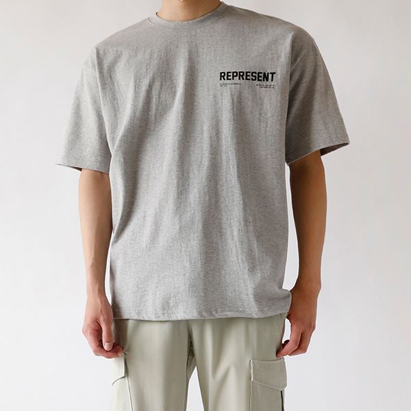 (ハリソン) リプリープリントラウンドショートスリーブティーMJBC1534 (ハリソン) リプリープリントラウンドショートスリーブティーMJBC1534