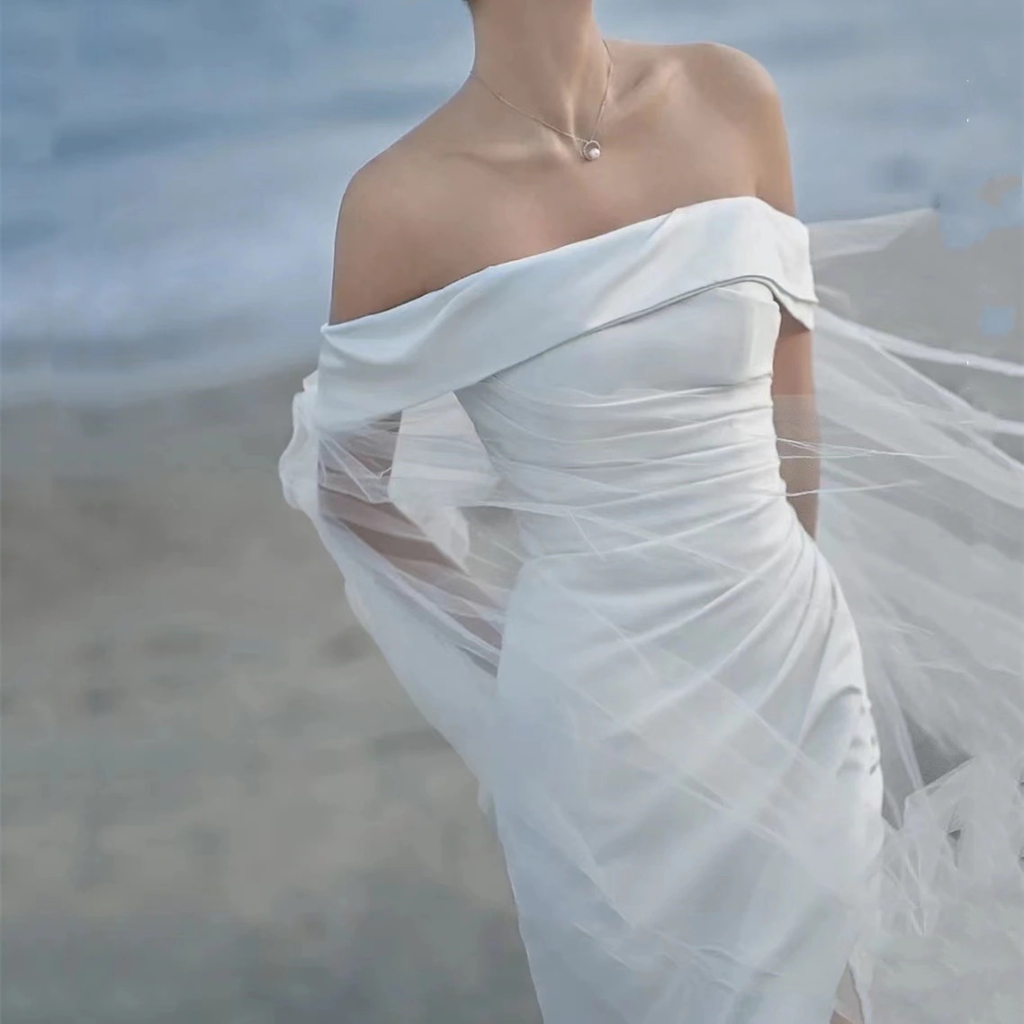 2025韓系フレンチサテンのドレス パーティー ワン おしゃれ ウエドレス 花嫁シンプル イブニングドレス パーティードレス(ガラス瓶) 2025韓系フレンチサテンのドレス パーティー ワン おしゃれ ウエドレス 花嫁シンプル イブニングドレス パーティードレス(ガラス瓶)