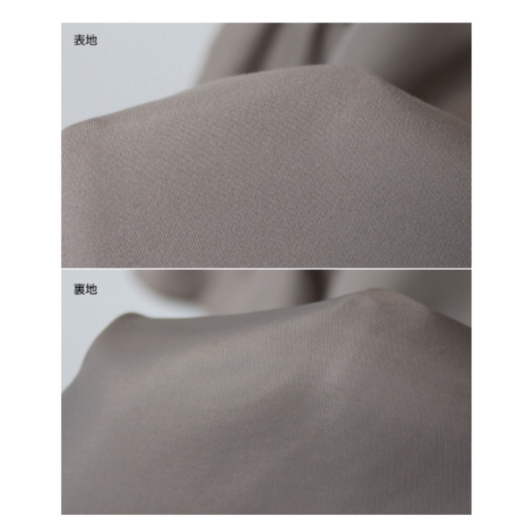 レディース　ノーカラーキャンディ袖