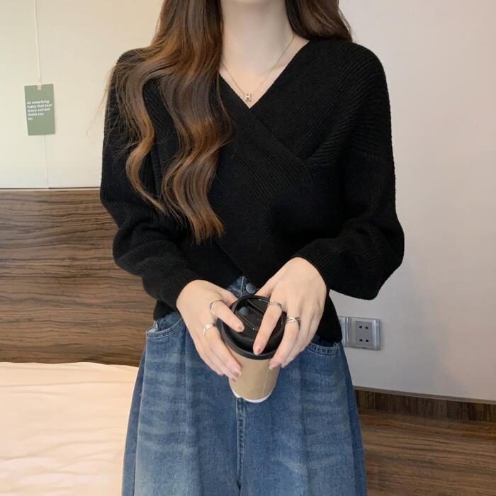 トップス ニット クロス カットソー セーター アシンメトリー レディース エレガント 大人 可愛い きれいめ カジュアル フェミニン 長袖 ナチュラル シンプル Vネック ピンク レッド 赤 グレー トップス ニット クロス カットソー セーター アシンメトリー レディース エレガント 大人 可愛い きれいめ カジュアル フェミニン 長袖 ナチュラル シンプル Vネック ピンク レッド 赤 グレー