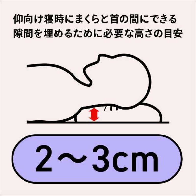 生毛工房　ユニットまくらEX NC抗菌パイプ S (使用時の高さ:約2-3cm)