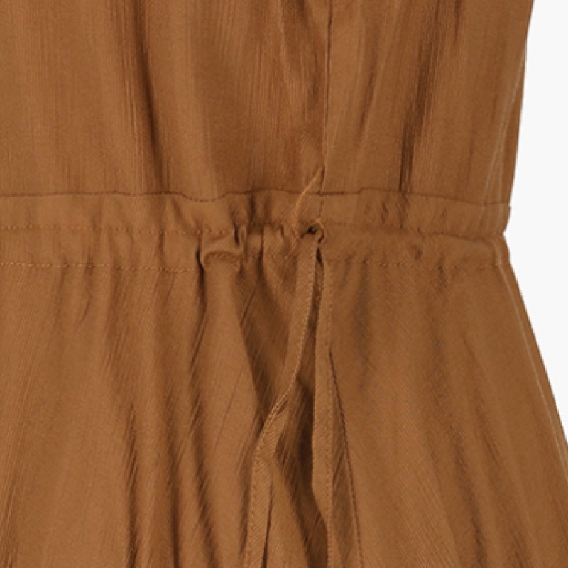 (ニューヨーク訪問) ツーカラーベルトドレス (VY5OP3N)