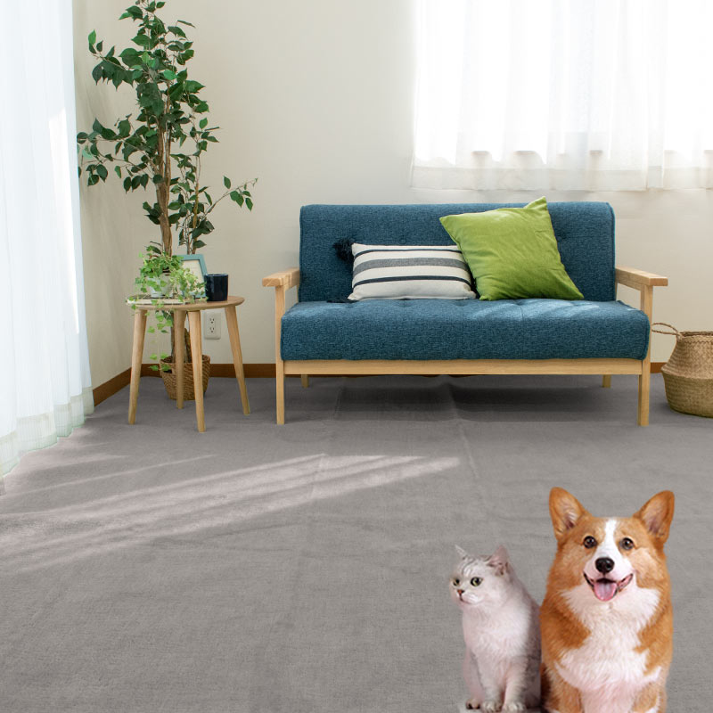 ペット対応 カーペット ラグ 8畳 日本製 フリーカット 抗菌加工 オールシーズン 年中 H8-TAMASLIFEB ペット対応 カーペット ラグ 8畳 日本製 フリーカット 抗菌加工 オールシーズン 年中 H8-TAMASLIFEB