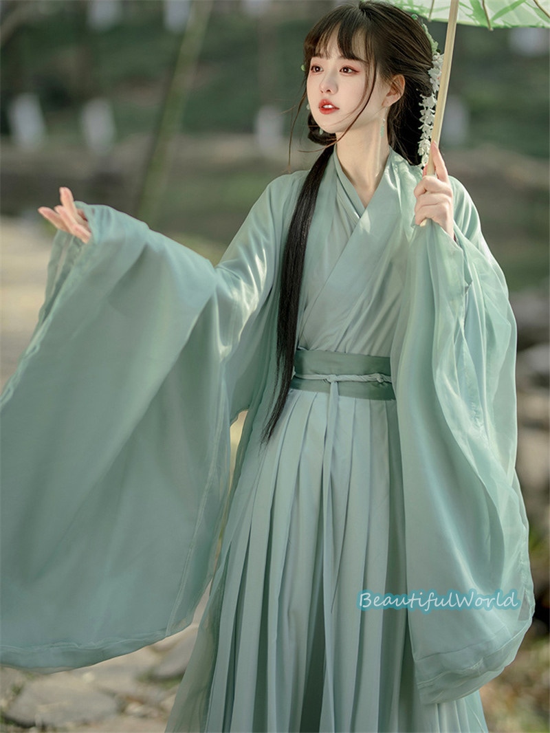 中華服 唐装漢服 漢服ドレス　コスプレ チャイナドレス中国古代衣装 漢服仙女 漢服 チャイナ服 ワンピース コスプレ 中国古代衣装 女性 ロングドレス 刺繍 ス