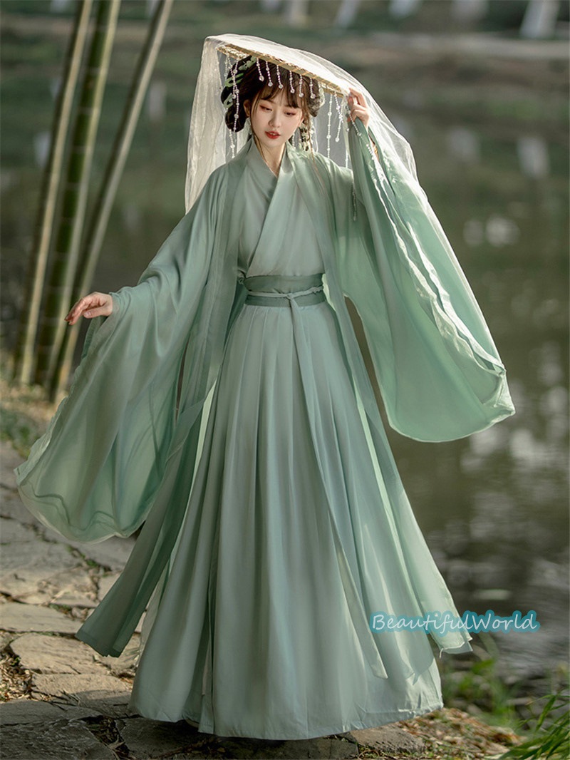 中華服 唐装漢服 漢服ドレス　コスプレ チャイナドレス中国古代衣装 漢服仙女 漢服 チャイナ服 ワンピース コスプレ 中国古代衣装 女性 ロングドレス 刺繍 ス