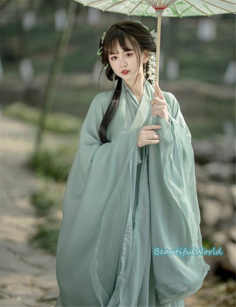 中華服 唐装漢服 漢服ドレス　コスプレ チャイナドレス中国古代衣装 漢服仙女 漢服 チャイナ服 ワンピース コスプレ 中国古代衣装 女性 ロングドレス 刺繍 ス