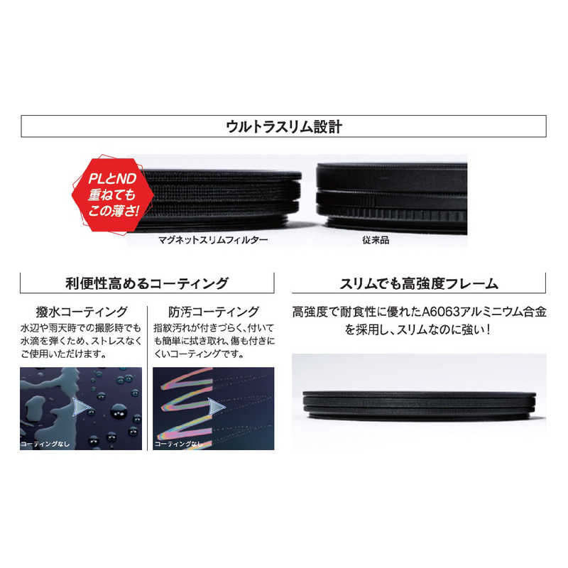 マルミ光機　77mm マグネットスリムアドバンスキット　77mmﾏｸﾞﾈｯﾄｽﾘﾑｱﾄﾞﾊﾞﾝｽ