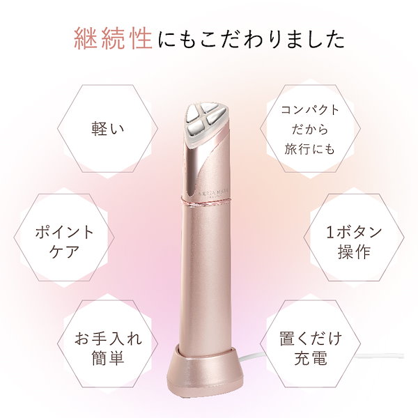 Qoo10] アクシージア 目元 美顔器 美容器 美容家電 アクシー