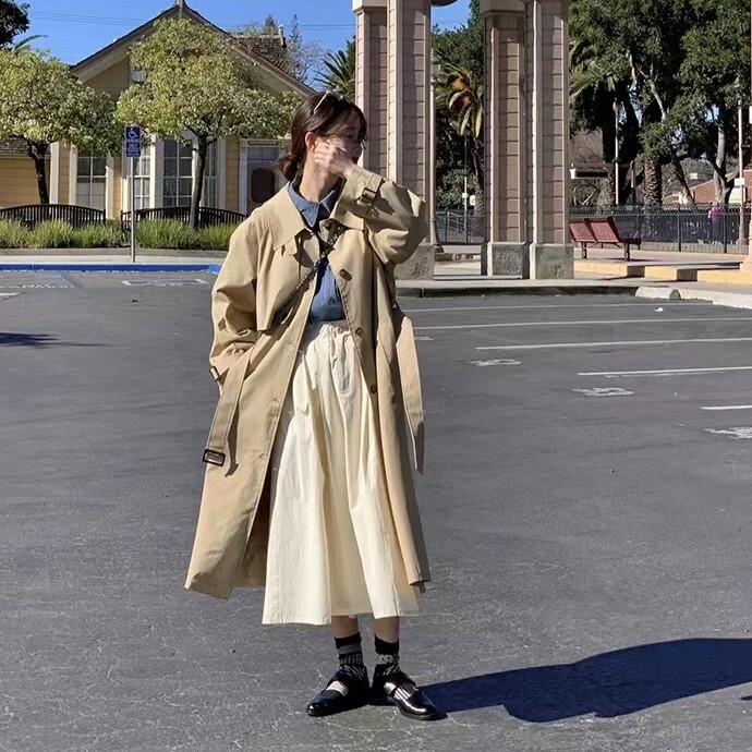 トレンチコート アウター コート 上着 ロングコート 膝下 ロング丈 長袖 Vネック 襟付き ストレート Iライン ポケット 前開き 薄手 かわいい 大人可愛い きれいめ シンプル 大人 上品 トレンチコート アウター コート 上着 ロングコート 膝下 ロング丈 長袖 Vネック 襟付き ストレート Iライン ポケット 前開き 薄手 かわいい 大人可愛い きれいめ シンプル 大人 上品