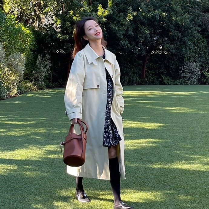 トレンチコート アウター コート 上着 ロングコート 膝下 ロング丈 長袖 Vネック 襟付き ストレート Iライン ポケット 前開き 薄手 かわいい 大人可愛い きれいめ シンプル 大人 上品 トレンチコート アウター コート 上着 ロングコート 膝下 ロング丈 長袖 Vネック 襟付き ストレート Iライン ポケット 前開き 薄手 かわいい 大人可愛い きれいめ シンプル 大人 上品