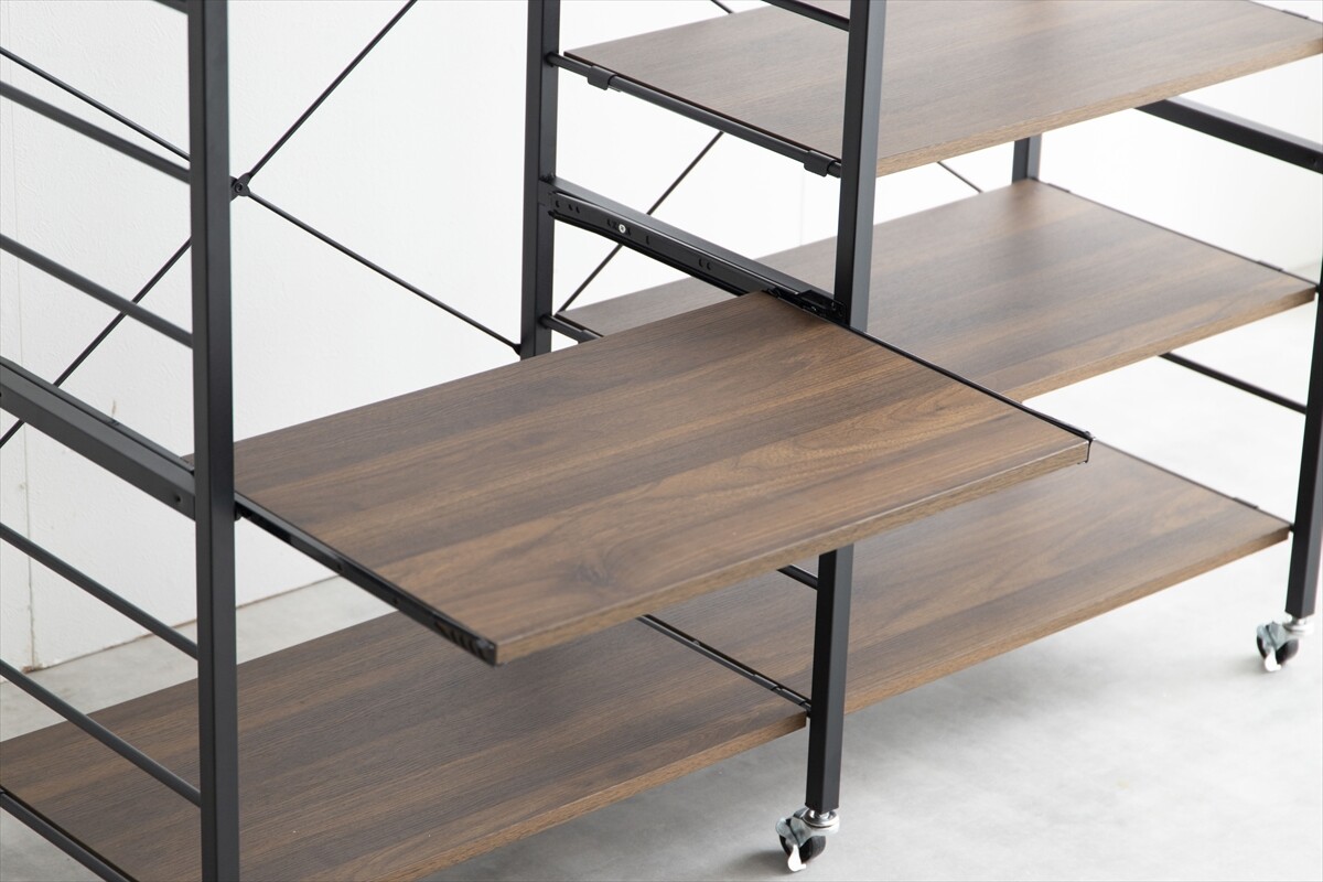 【幅120cm】Cammy レンジラック レンジラック レンジ台 引き出し 棚 スライドトレー シンプル キッチン 【幅120cm】Cammy レンジラック レンジラック レンジ台 引き出し 棚 スライドトレー シンプル キッチン