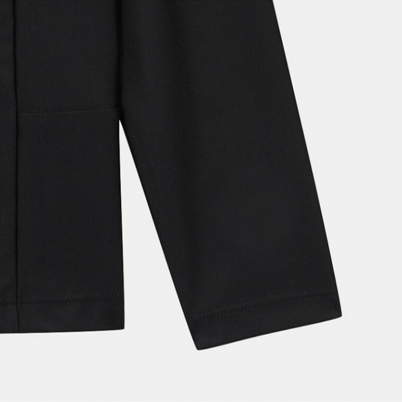 [ネパキッズ] ネパキッズ/ヘッドクォーター KKD3017 シックブラックラッシュガードジップアップトップ