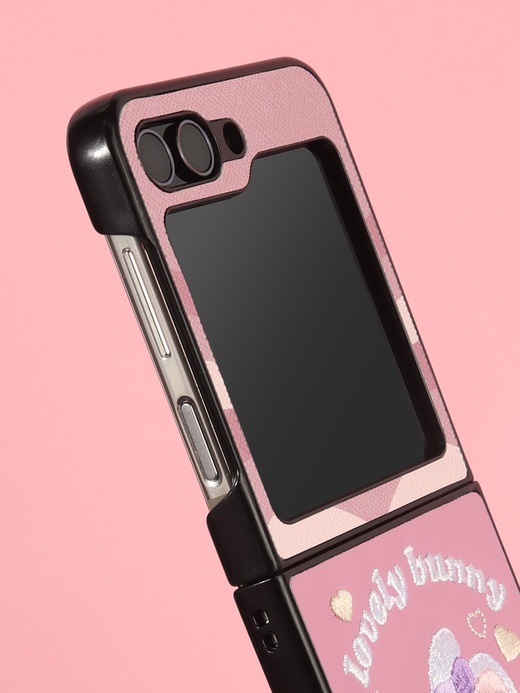 ニューレトロ 刺繍 ポケット ケース iPhoneケース　GALAXYケース