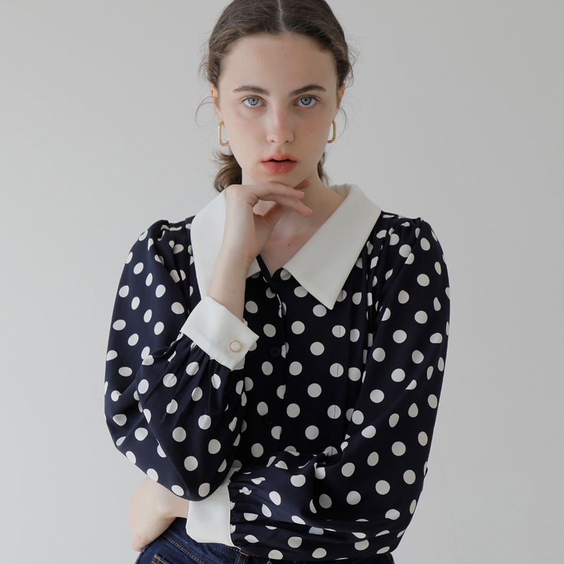 ドットタックシャツ(DOT TUCKED SHIRT)