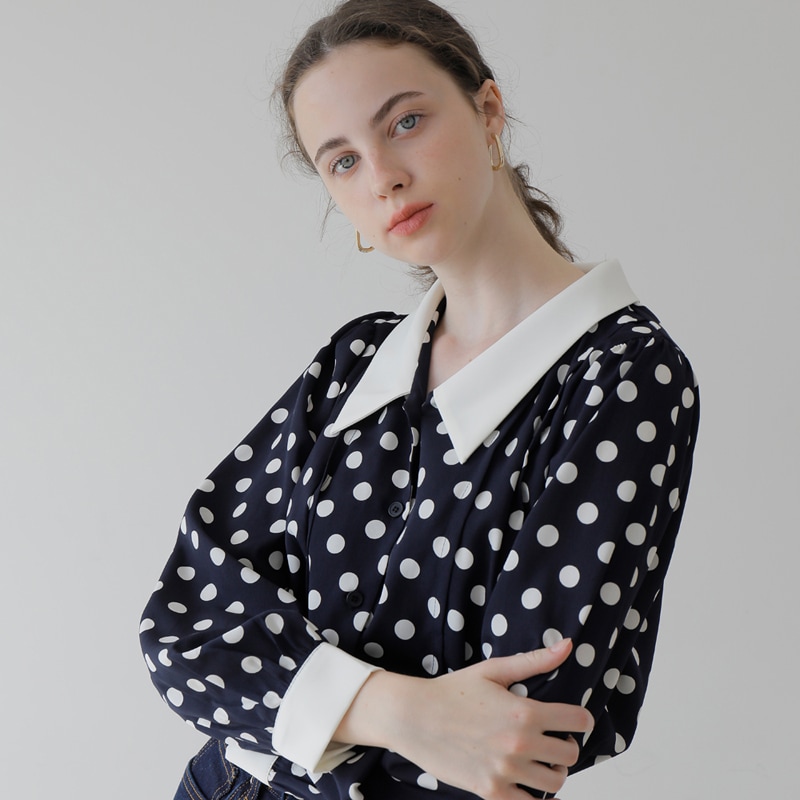 ドットタックシャツ(DOT TUCKED SHIRT)