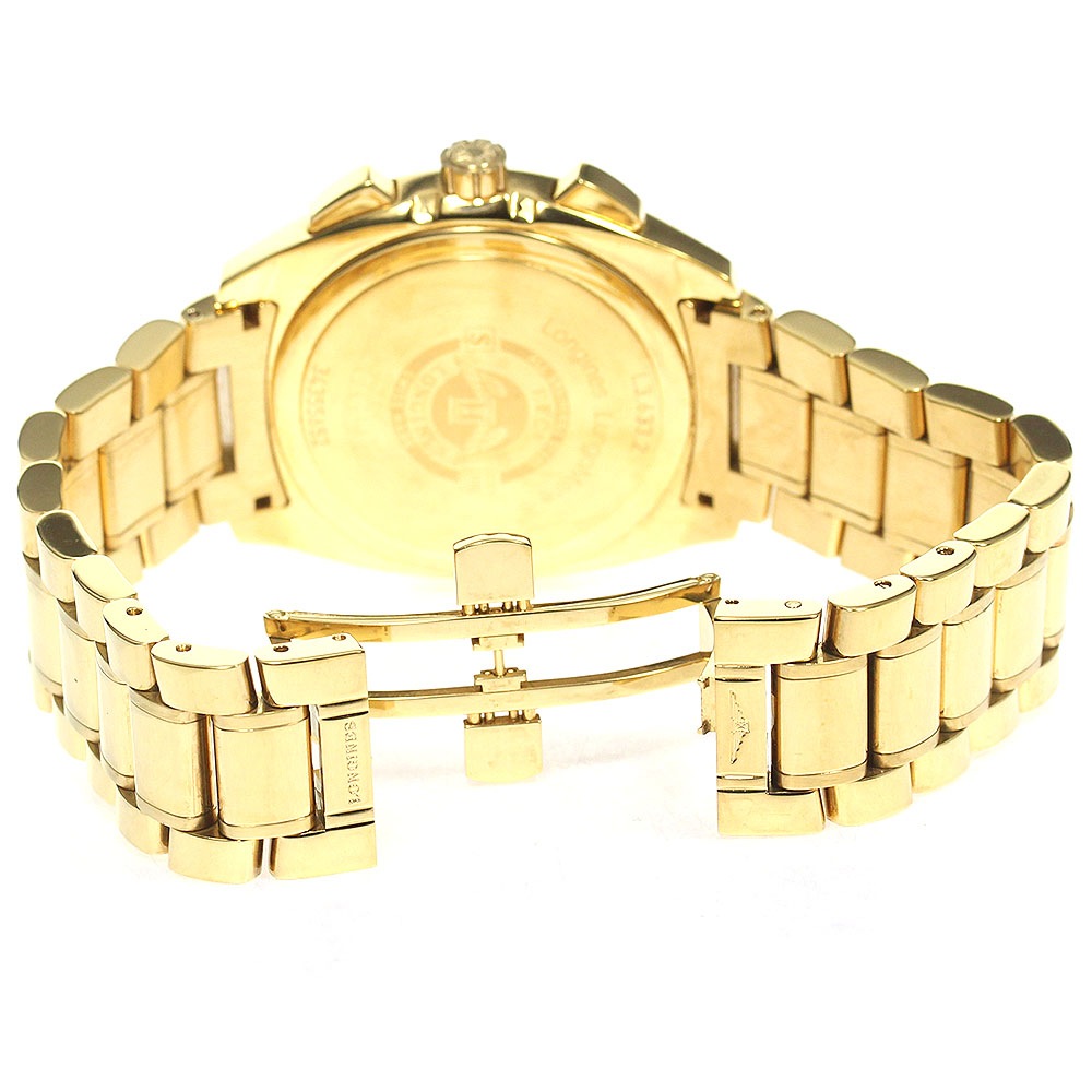 ロンジン LONGINES L3.633.2 ルンゴマーレ クロノグラフ クォーツ メンズ _765790【中古】