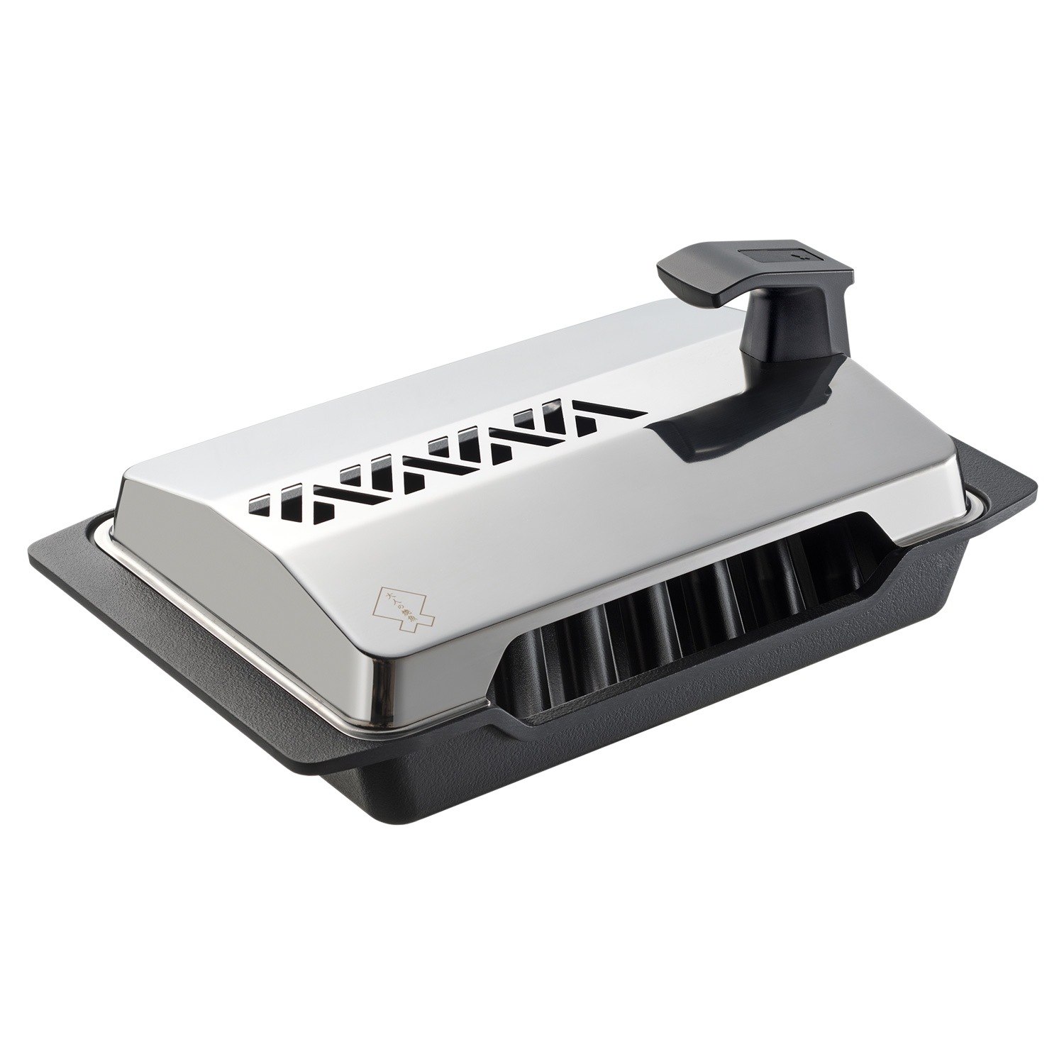 特典付き 魚焼きグリル ロースター 魚焼き器 炭グリル フタ付き IH ガス対応 日本製 OTS8010