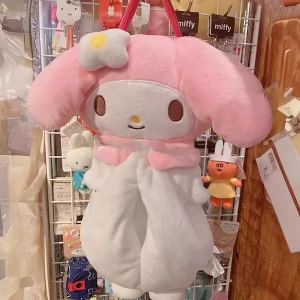 Qoo10] サンリオ ハローキティティッシュケース 38cm