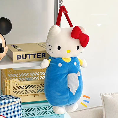 Qoo10] サンリオ ハローキティティッシュケース 38cm : おもちゃ