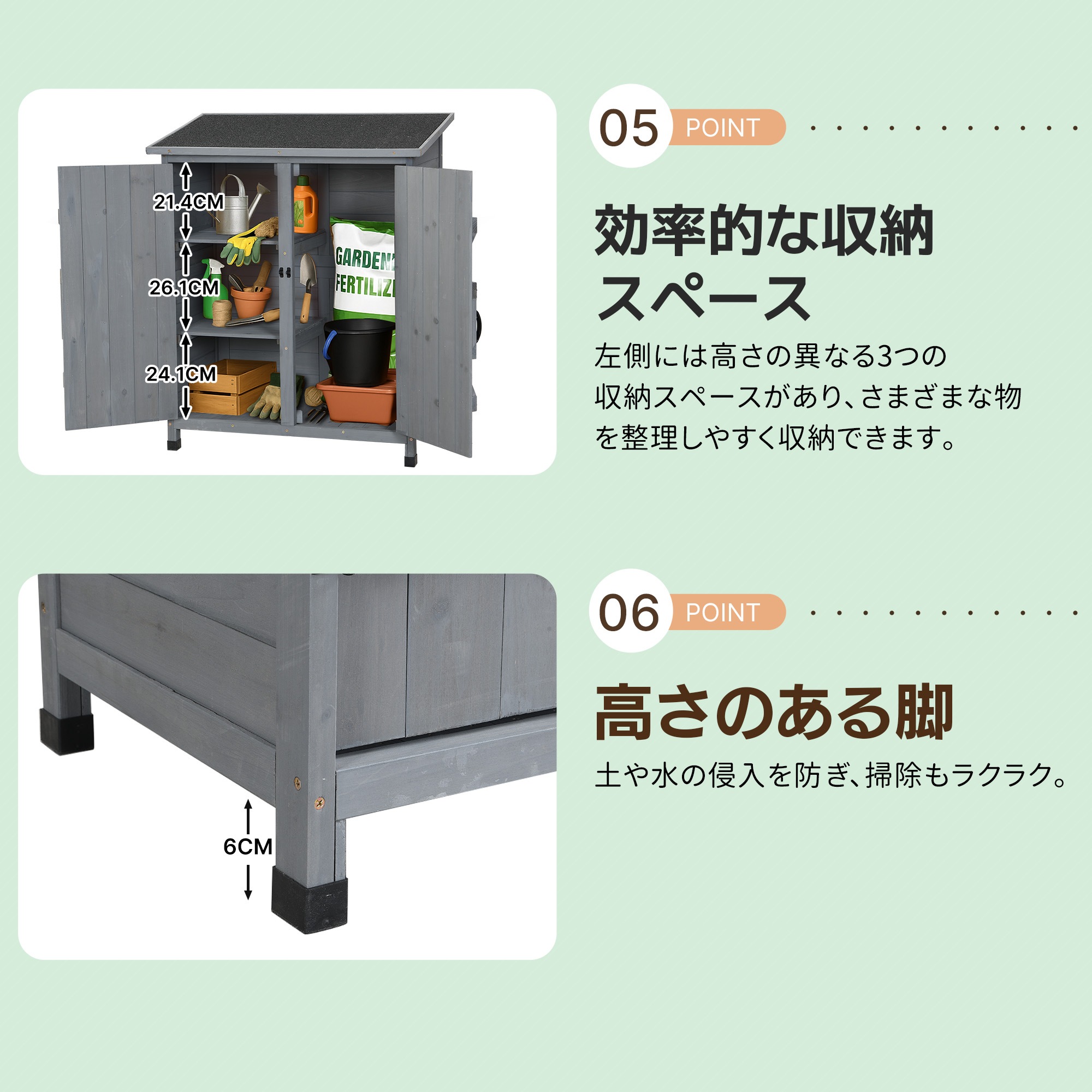 1965物置き 木製 収納庫 観音扉 ヨーロッパ風 ガーデニング用品 小屋 戸外収納庫 大型 屋外物置 棚 大型 ドア ベランダ 物置き 屋外収納 ガーデニング ウッド 園芸用品 庭 倉庫 DIY 頑