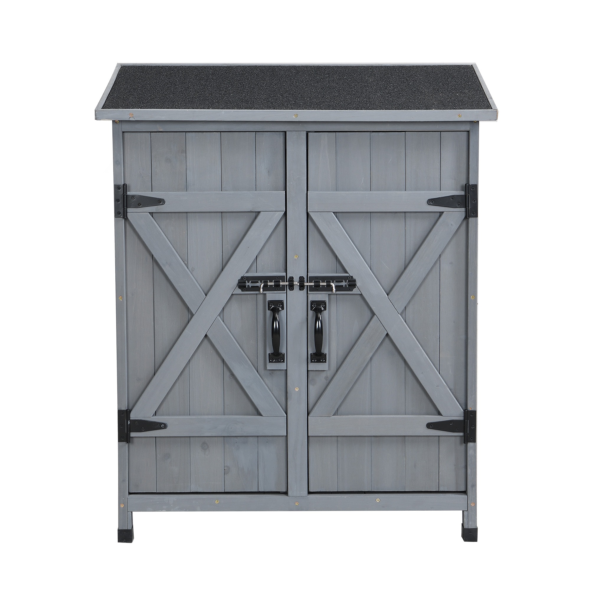 1965物置き 木製 収納庫 観音扉 ヨーロッパ風 ガーデニング用品 小屋 戸外収納庫 大型 屋外物置 棚 大型 ドア ベランダ 物置き 屋外収納 ガーデニング ウッド 園芸用品 庭 倉庫 DIY 頑