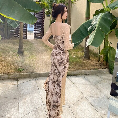 リゾートワンピース リゾートワンピ ロング マキシ丈 沖縄 ハワイ グアム 韓国 ファッション レディース 春 夏 パーティー お呼ばれ コーデ セクシー 20代 30代 40代 50代 2 リゾートワンピース リゾートワンピ ロング マキシ丈 沖縄 ハワイ グアム 韓国 ファッション レディース 春 夏 パーティー お呼ばれ コーデ セクシー 20代 30代 40代 50代 2