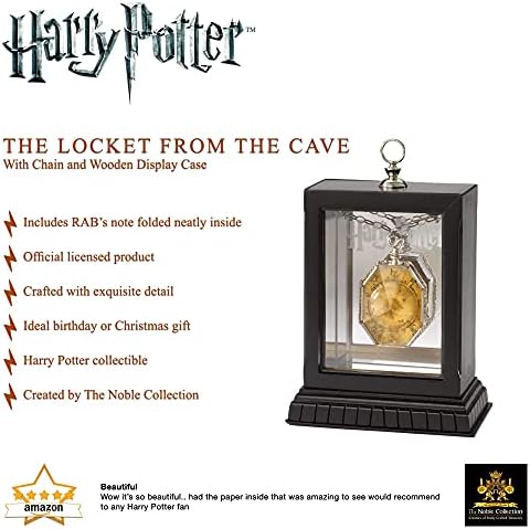 Noble Collection - Réplique Harry Potter - Médaillon Salazar Serpentard - 0812370010738
