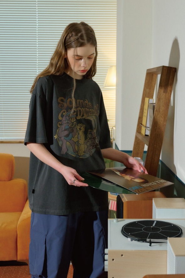 CPGN STUDIO】 Hoppi Trio Pigment Short Sleeve Tee Tシャツ