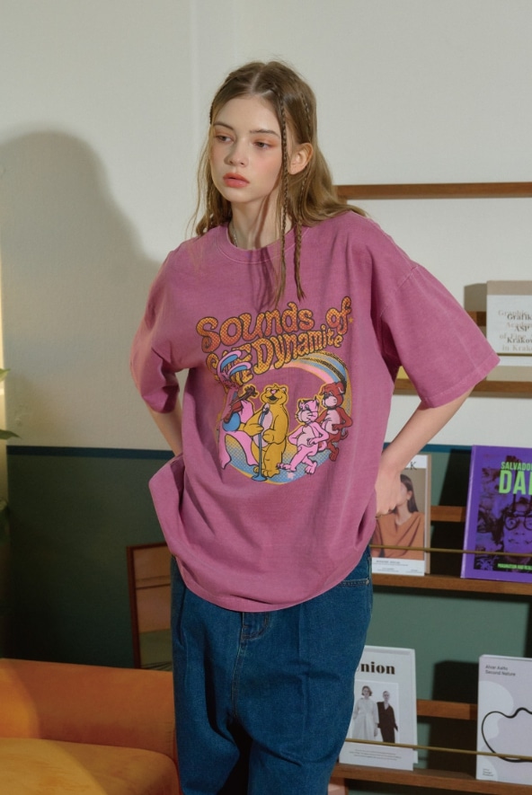 【CPGN STUDIO】24SS★ Hoppi Trio Pigment Short Sleeve Tee CPGN STUDIO】 Hoppi Trio Pigment Short Sleeve Tee Tシャツ