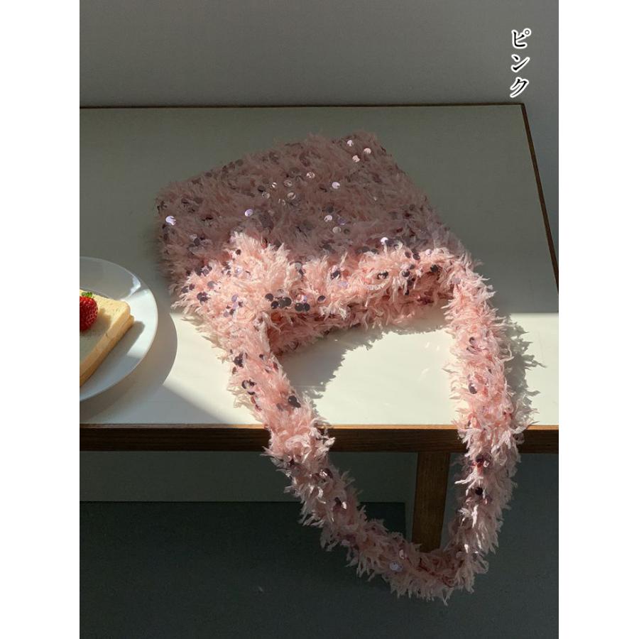 【夏セール!】スパンコール シャギー ワンハンドルバッグ 大人かわいい 2024春夏新作【akb312-130】【予約販売:15-20日】60込 【夏セール!】スパンコール シャギー ワンハンドルバッグ 大人かわいい 2024春夏新作【akb312-130】【予約販売:15-20日】60込