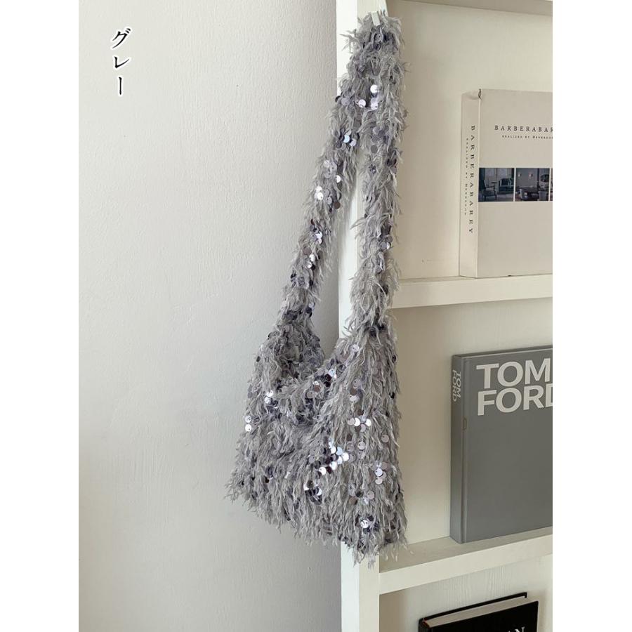 【夏セール!】スパンコール シャギー ワンハンドルバッグ 大人かわいい 2024春夏新作【akb312-130】【予約販売:15-20日】60込 【夏セール!】スパンコール シャギー ワンハンドルバッグ 大人かわいい 2024春夏新作【akb312-130】【予約販売:15-20日】60込