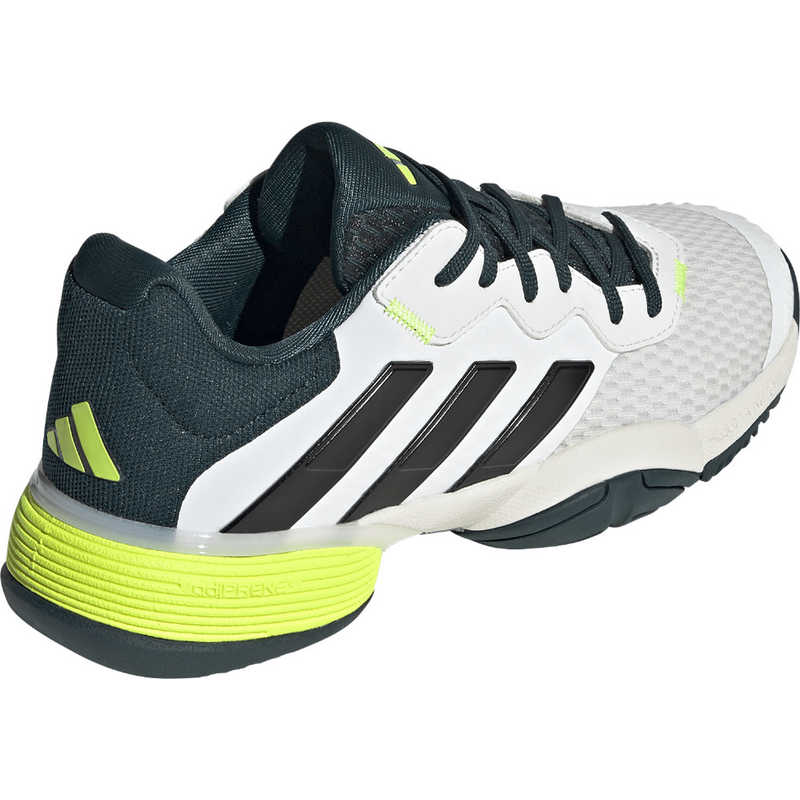 アディダス　adidas ジュニア バリケードテニスキッズ / BARRICADE TENNIS KIDS オフホワイト/コアブラック/オーロラアイビー 240 JH5126　JH5126_25FW