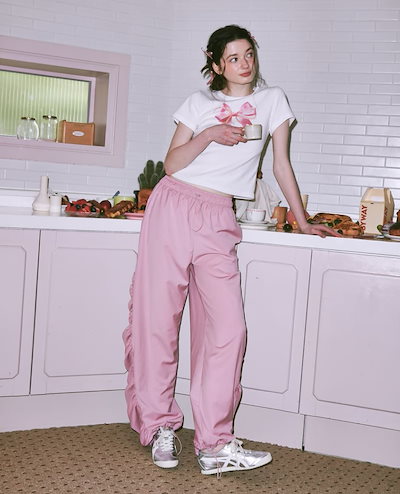 ♡ロンロン♡ Qoo10] ロンロン 【RONRON】 DOUBLE RIBB : レディース服