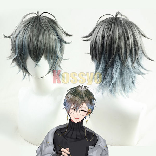 VTuber Ike Eveland アイク・イーヴランド コスプレウィッグ