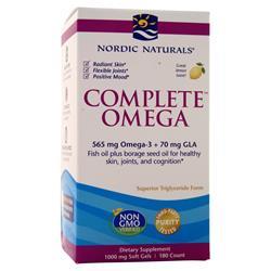 NORDIC NATURALS社 コンプリート オメガ-3-6-9レモン 180ソフトジェルカプセル NORDIC NATURALS社 コンプリート オメガ-3-6-9レモン 180ソフトジェルカプセル