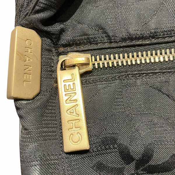 シャネル ニュートラベルライン ブラック ミニボストン バッグ