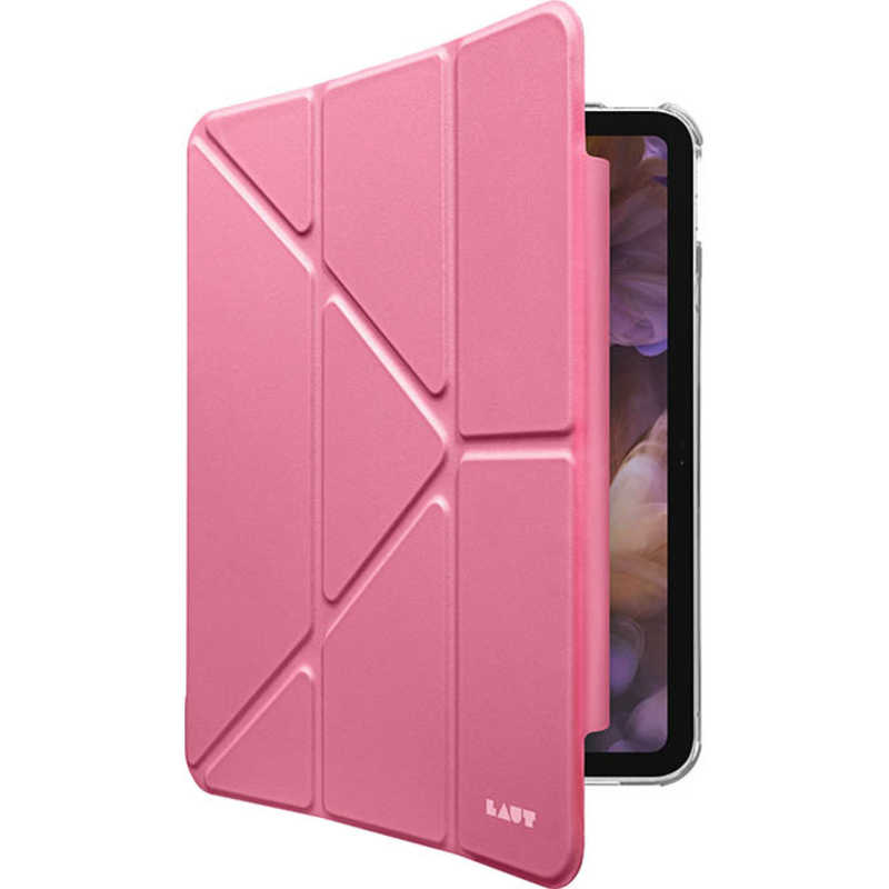 LAUT　13インチIPAD PRO(2024)(M4) HUEX FOLIO PINK L-IPP24L-HF-P ピンク　L_IPP24L_HF_P