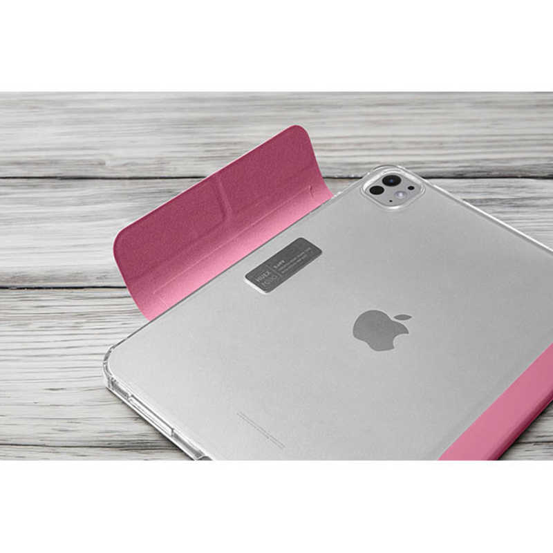 LAUT　13インチIPAD PRO(2024)(M4) HUEX FOLIO PINK L-IPP24L-HF-P ピンク　L_IPP24L_HF_P
