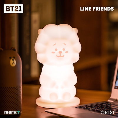 BT21ムードランプ 数量限定PIZZA ALVOLO×BT21 BT21 x PIZZA ALVOLO Mood lamp & 7 figures set K-pop 22cm x
