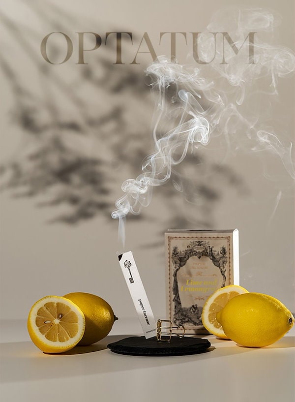 オプタウム ペーパーインセンス レモン - お香