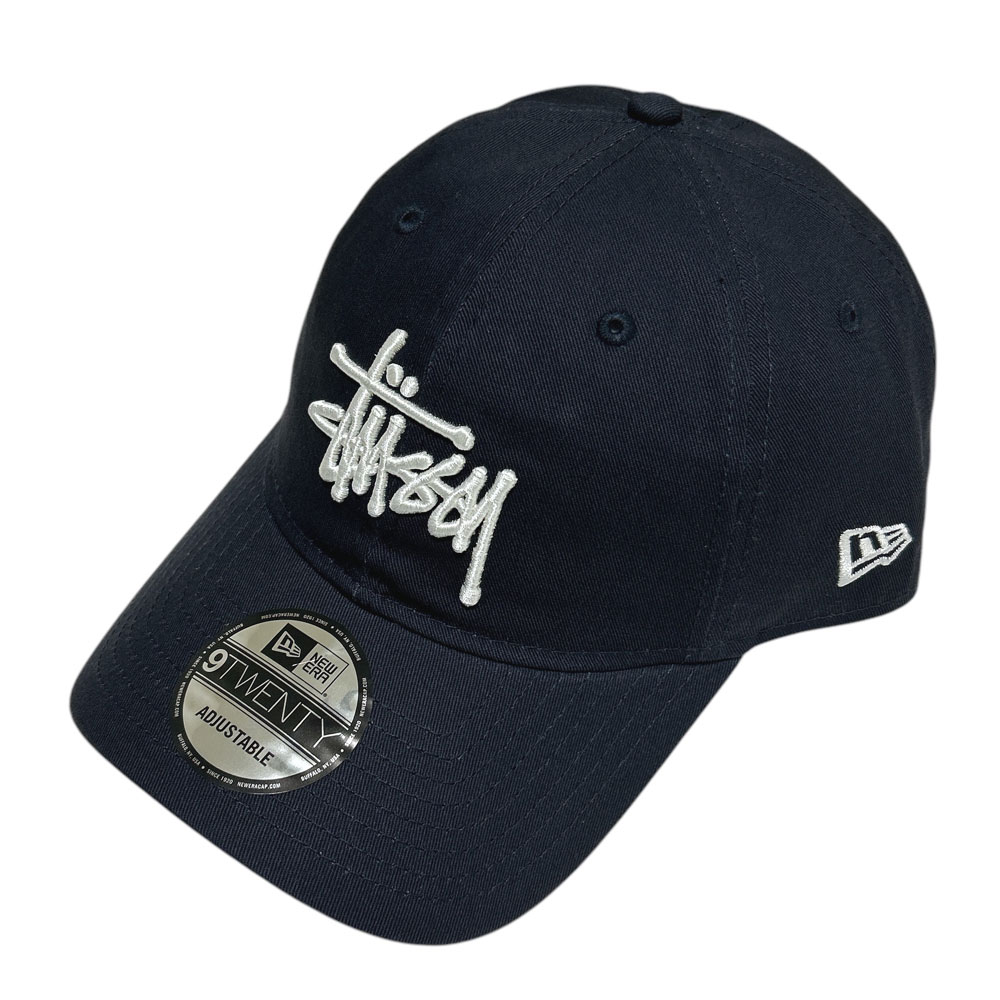 STUSSY ブラック キャップ 9TWENTY NewEra ニューエラ