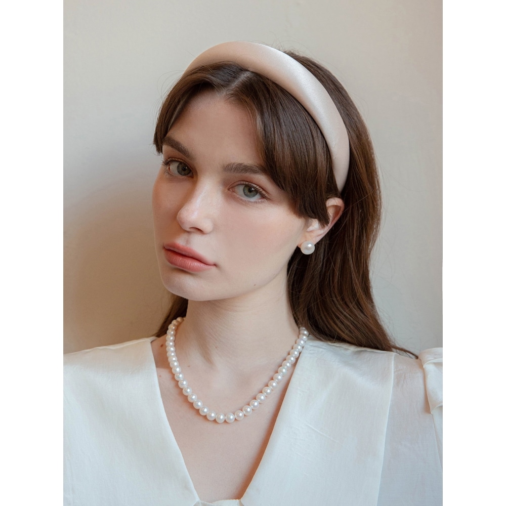 Jean Paul Clarisse クラシック サテン ヘアバンド JP 22 060HB