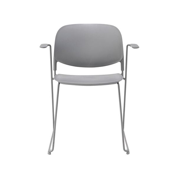 アームチェア/椅子 グレー 約W66xD56xH78.5xSH45.5cm 完成品 アームチェア/椅子 グレー 約W66xD56xH78.5xSH45.5cm 完成品