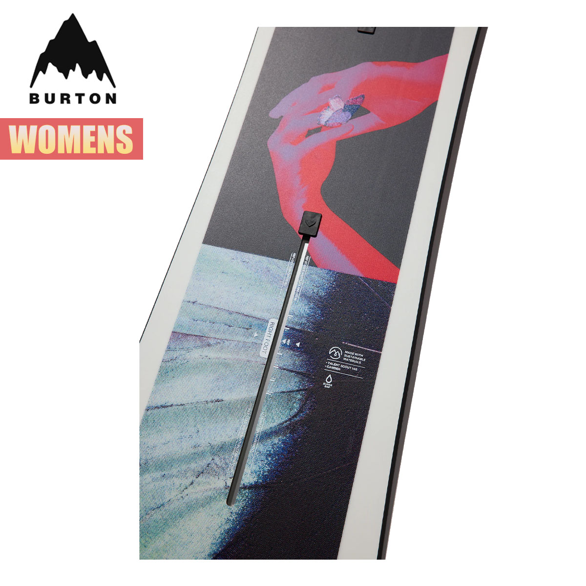 スノーボード 板 レディース 24-25タレントスカウト キャンバー W25JP-132181 Womens Talent Scout Camber Snowboard ウィメンズ スノーボード 板 レディース 24-25タレントスカウト キャンバー W25JP-132181 Womens Talent Scout Camber Snowboard ウィメンズ