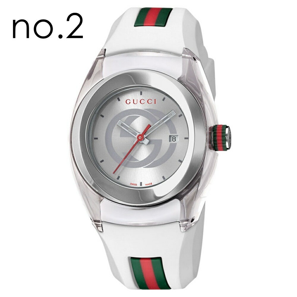 収納ケース 付き 女性 プレゼント グッチ 腕時計 手表 レディース グッチ時計 SYNC シンク ラバー ブランド 誕生日 記念日 gucci 選べるカラー ポイント消化