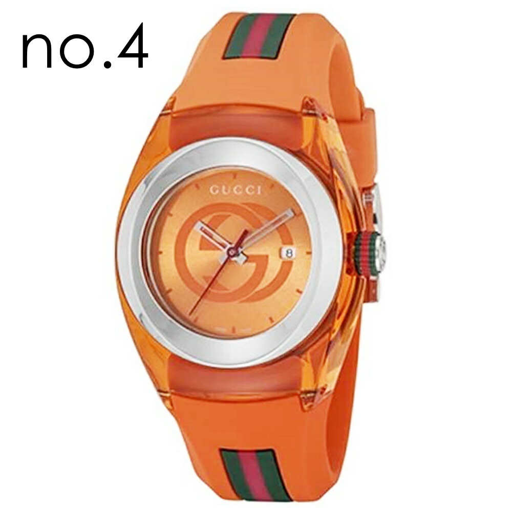 収納ケース 付き 女性 プレゼント グッチ 腕時計 手表 レディース グッチ時計 SYNC シンク ラバー ブランド 誕生日 記念日 gucci 選べるカラー ポイント消化